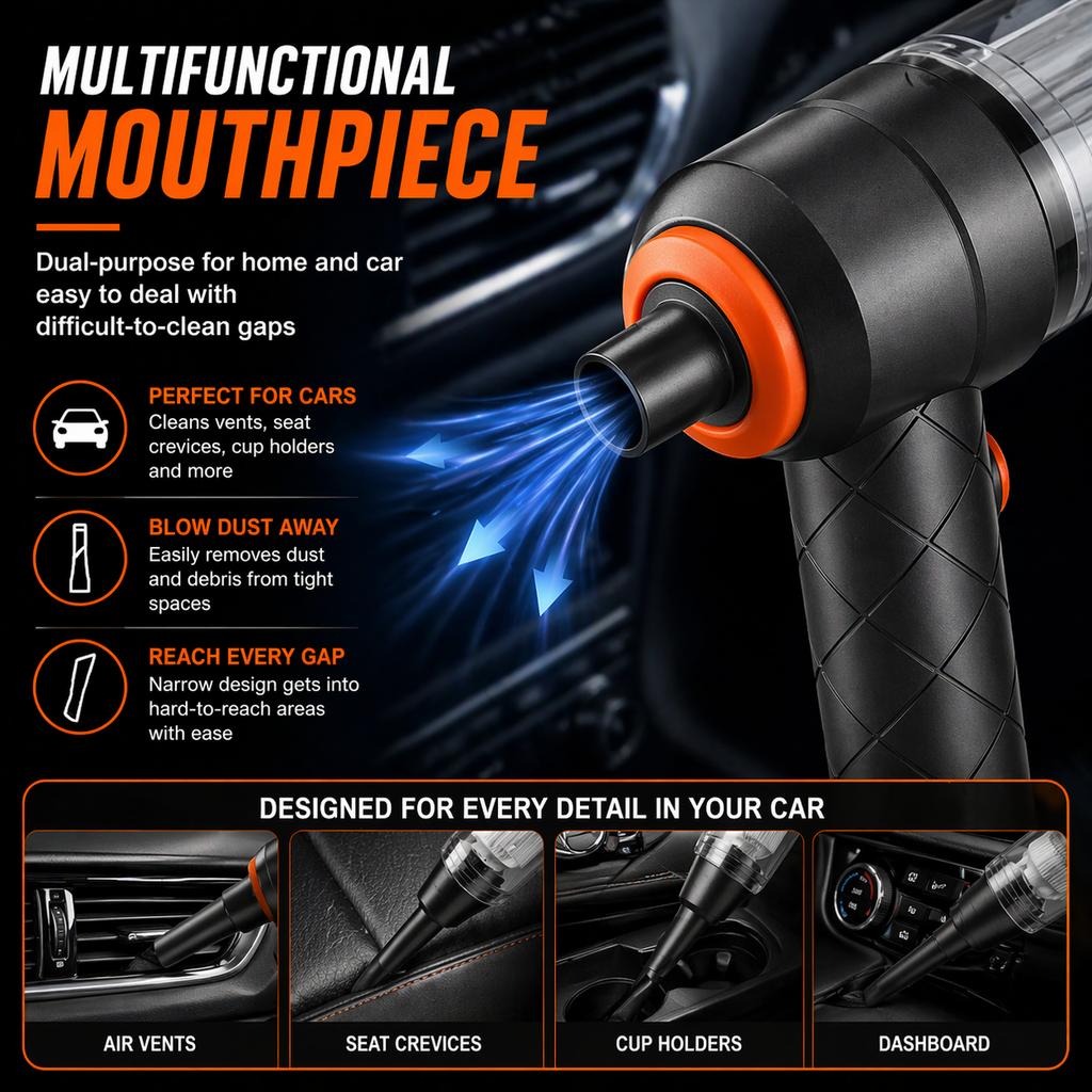 Portable Vacuum Car Cleaner